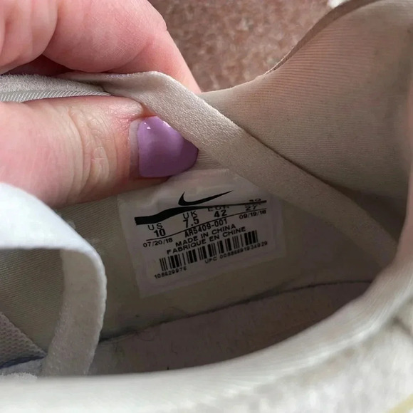 Nike‎ Air Force 1 Sage Low LX 'Phantom' Women's Shoes Size 10 AR5409-001 GUC - Picture 6 of 6